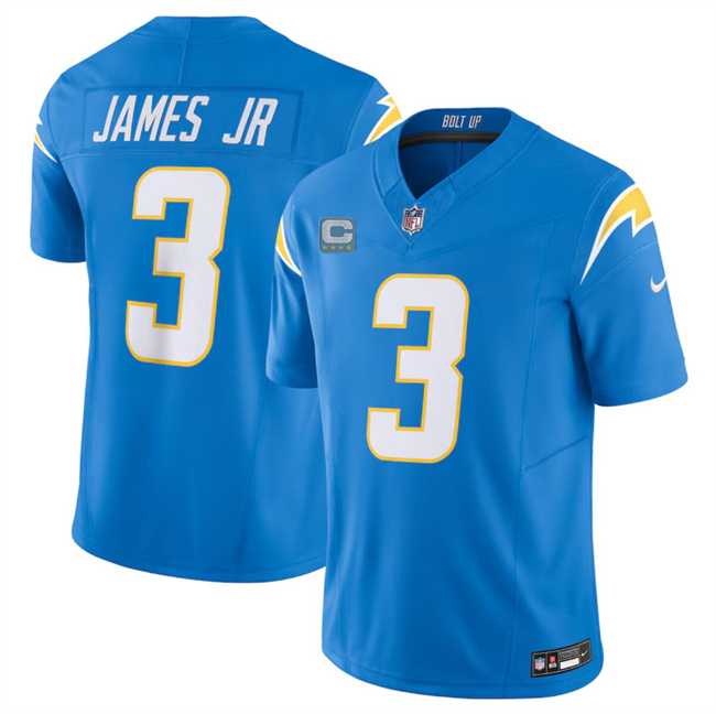 Men & Women & Youth Los Angeles Chargers #3 Derwin James Jr. Blue 2024 F.U.S.E. With 4-Star C Patch Vapor Untouchable Limited Stitched Jersey->las vegas raiders->NFL Jersey